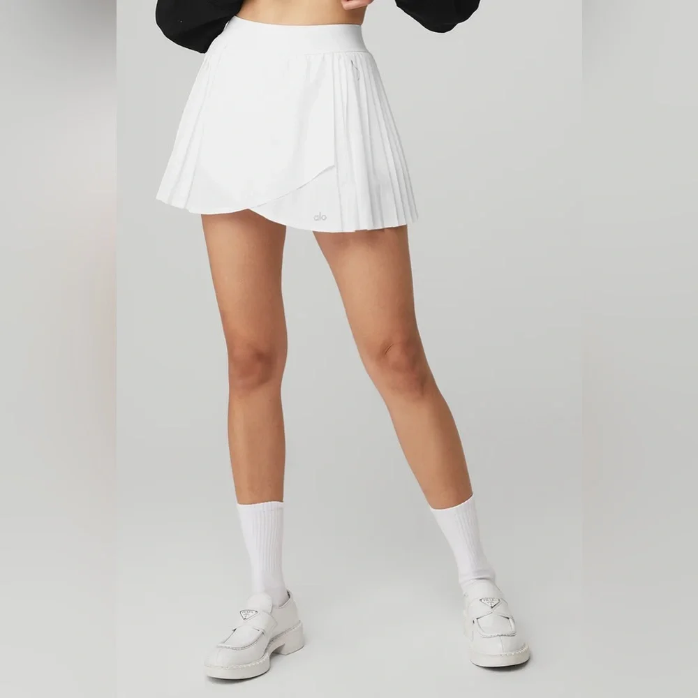 NWT alo yoga aces tennis skirt